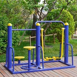 文化广场健身器材 公共空间中的健康与社交纽带